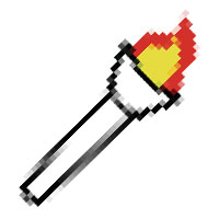 torch Blazing the trail